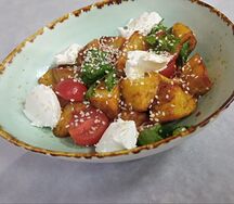 Лаззат с хрустящими баклажанами