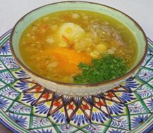 Шурпа с говядиной