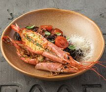 Паста с лангустинами