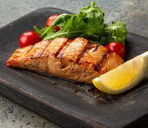 Стейк из лосося