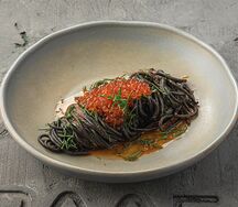 Паста с красной икрой