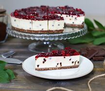 Чизкейк Шоколад и вишня