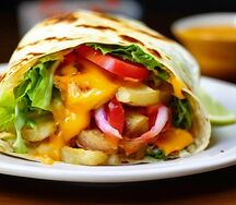 Веги буррито большое