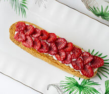Эклер Aux framboises