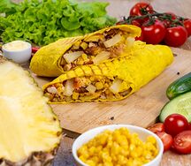 Фахитос Тропический в лаваше