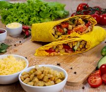 Шаурма Фитнес без мяса маленькая