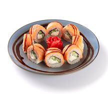 Запеченный ролл Филадельфия