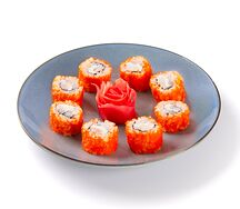 Ролл Креветка в масаго