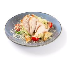 Салат Цезарь с курицей