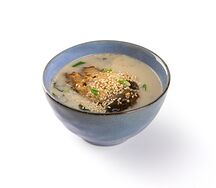 Суп Сливочный с угрем