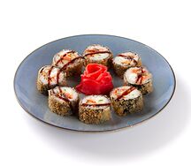 Темпура ролл Угорь & Лосось