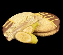 Вупи пай банановый с соленой карамелью