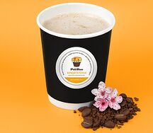 Латте цветы сакуры