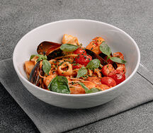 Спагетти с морепродуктами