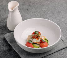 Уха по-фински с красной икрой