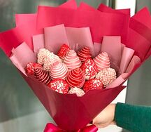 Букет из клубники в шоколаде Клубничный рай