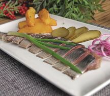 Селедка с картофелем