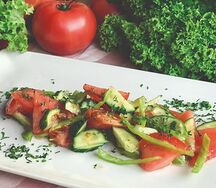 Салат Овощной с грядки