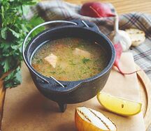 Уха из лосося