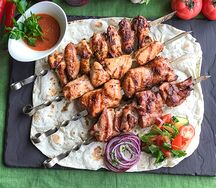 Шашлык из куриного филе