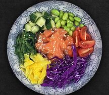 Поке с лососем