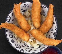 Креветки в панировке