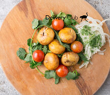 Грибы на мангале