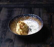 Картофельное пюре с зеленью