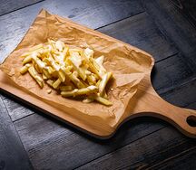 Картофель Фри с соусом Чеддер