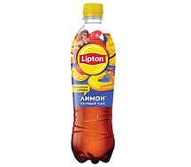 Напиток Lipton Чёрный чай Лимон