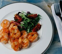 Креветки с соусом чили