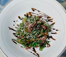 Салат тёплый по-восточному