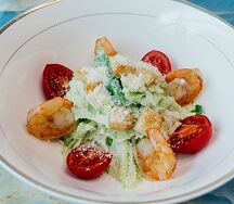 Цезарь с креветками
