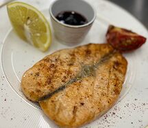 Стейк из лосося