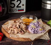 Курица из смокера