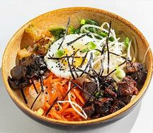 Пибинпап с говядиной BBQ