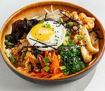 Пибинпап с морепродуктами