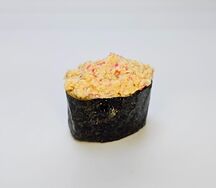 Острые суши краб