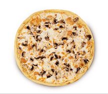 Пицца курица-грибы