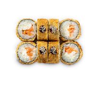 Сливочный лосось темпура