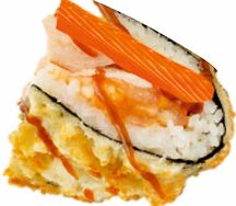 Суши сэндвич с лососем