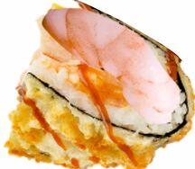 Суши сэндвич с креветкой