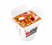 Лапша с беконом