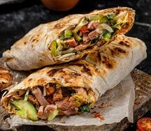 Бурум по-карски с курицей