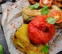 Овощной шашлык