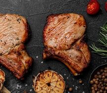 Свинина на кости