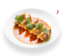 Гёдза с креветкой и курицей