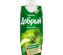 Сок Добрый яблочный