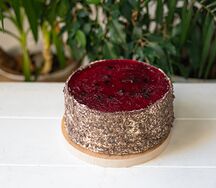 Лимонный с черникой