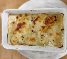 Сёмга, запечённая с овощами
